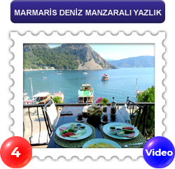 Marmaris Turunç Deniz Manzaralı Kiralık Yazlık – Talya Turizm